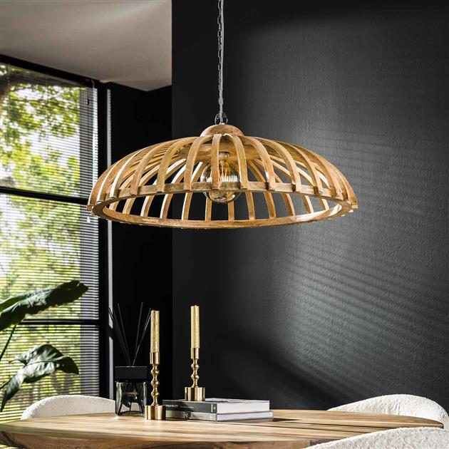 Modera - Hanglamp Ø65 span - Massief mango naturel