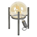 Modera - Tafellamp saturn Ø20 lichtbron - Oud zilver