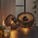 Modera - Tafellamp Ø30 coil XL - Zwart nikkel