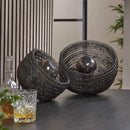 Modera - Tafellamp Ø30 coil XL - Zwart nikkel