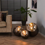 Modera - Tafellamp Ø36 mirror L - Zwart nikkel