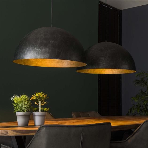 Modera - Hanglamp 2x Ø60 Dome - Charcoal