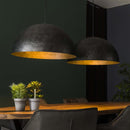 Modera - Hanglamp 2x Ø60 Dome - Charcoal