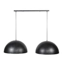 Modera - Hanglamp 2x Ø60 Dome - Charcoal