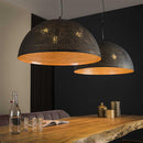 Modera - Hanglamp Ø70 punch - Zwart bruin