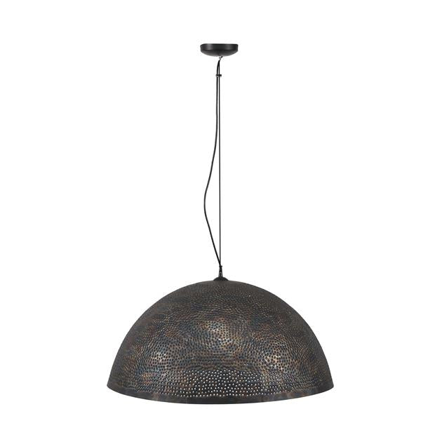 Modera - Hanglamp Ø70 punch - Zwart bruin