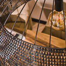 Modera - Hanglamp Ø80 armor - Zwart bruin