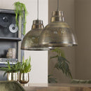 Modera - Hanglamp 2xØ38 screen - Brons antiek
