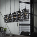 Modera - Hanglamp 5x ø17 spindle - Slate grey