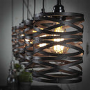 Modera - Hanglamp 5x ø17 spindle - Slate grey