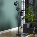 Modera - Vloerlamp 3x Ø18 Kinetic - Charcoal