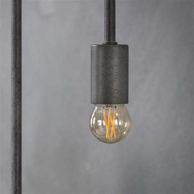 Modera - Lichtbron LED [G45] filament bol Ø4 5 - E27 4W 2100K 280lm dimbaar - Amberkleurig glas - meubelboutique.nl