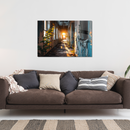 Glasschilderij - Exclusive - Liggend - Urbex Schoonheid van Verval