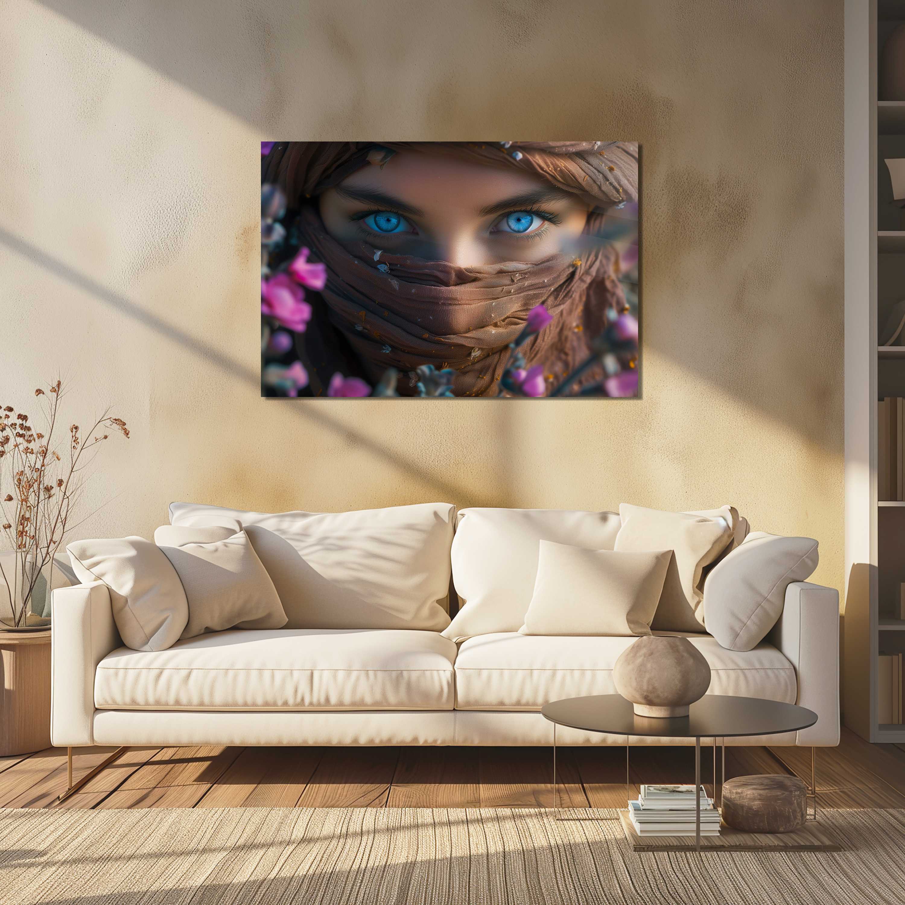 Glasschilderij - Exclusive - Liggend - Vera Eyes