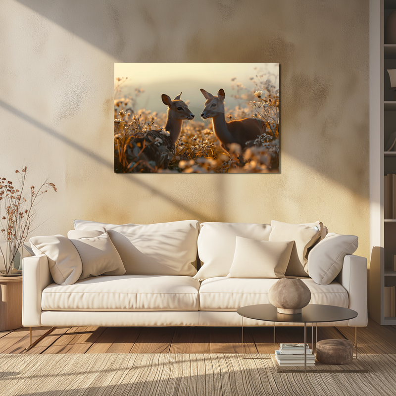 Glasschilderij - Exclusive - Liggend - Titel