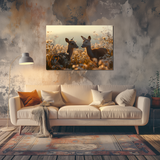 Glasschilderij - Exclusive - Liggend - Titel