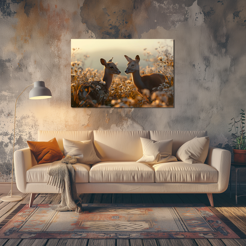 Glasschilderij - Exclusive - Liggend - Titel