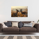 Glasschilderij - Exclusive - Liggend - Titel