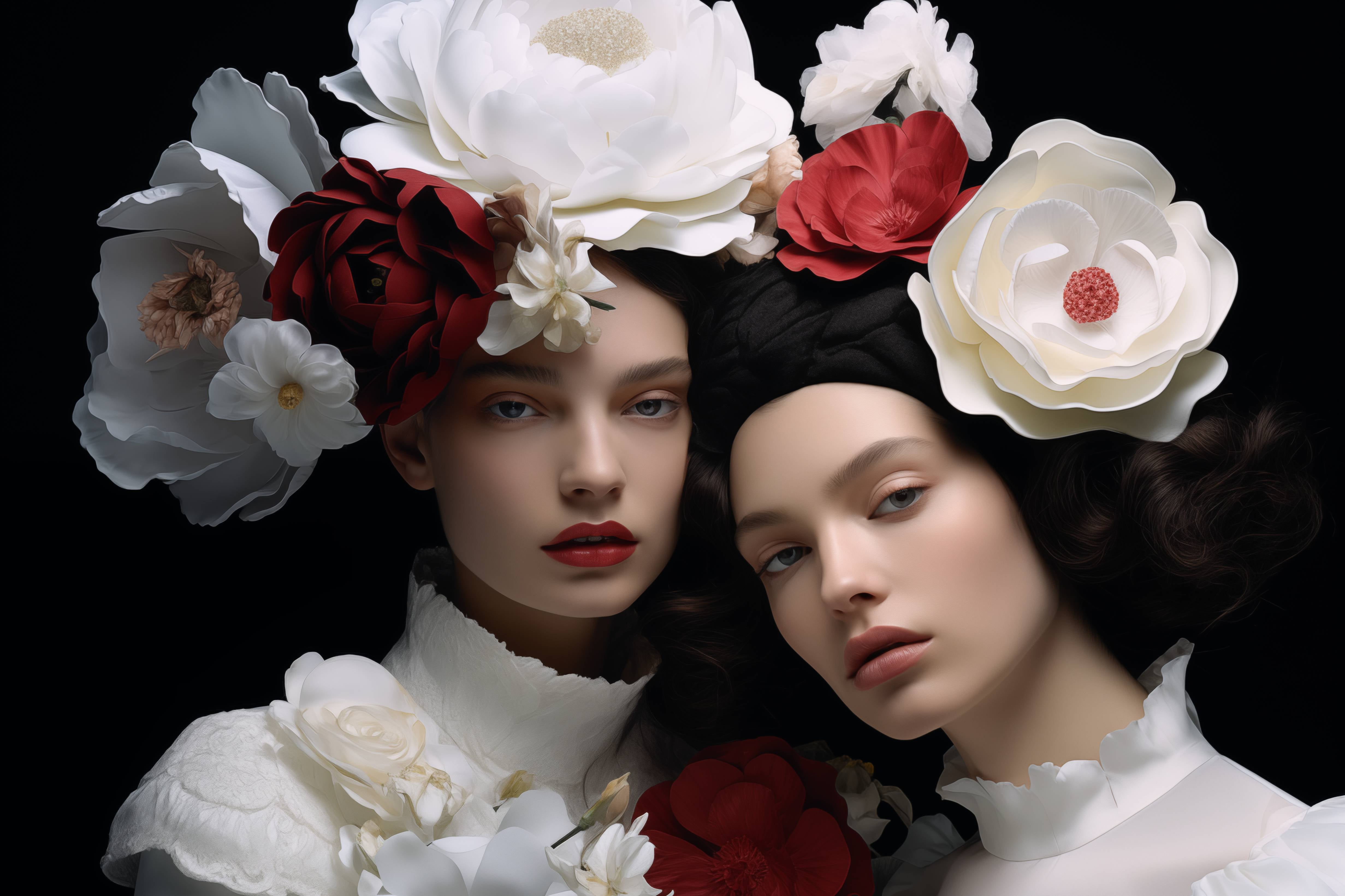 Glasschilderij - Exclusive - Liggend - Harmonie Models 150x100x0.4 cm