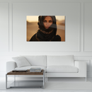 Glasschilderij - Exclusive - Liggend - Arabian Model