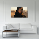 Glasschilderij - Exclusive - Liggend - Arabische Princess Model