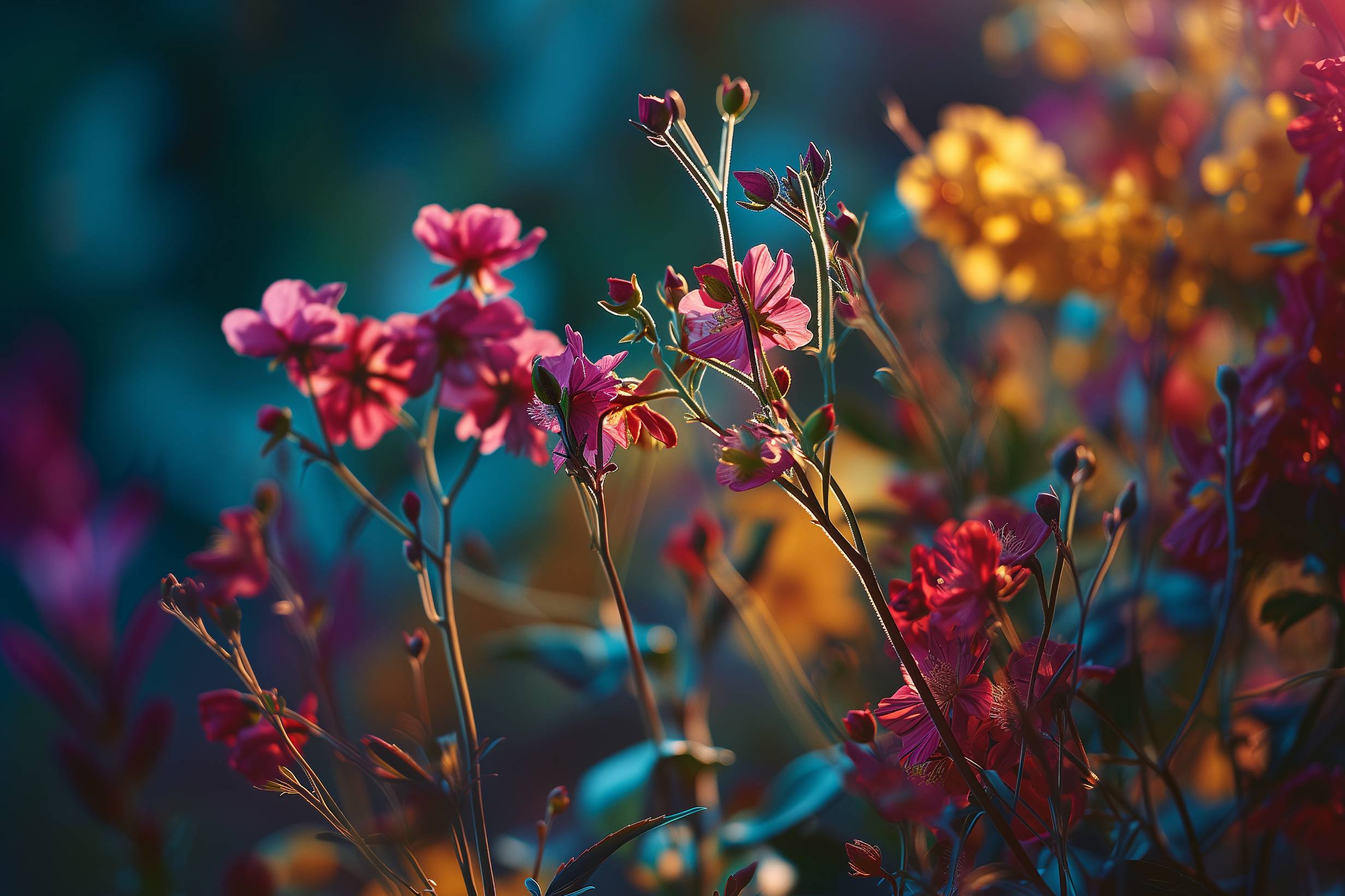 Glasschilderij - Exclusive - Liggend - Ooievaarsbek Bloem 150x100x0.4 cm