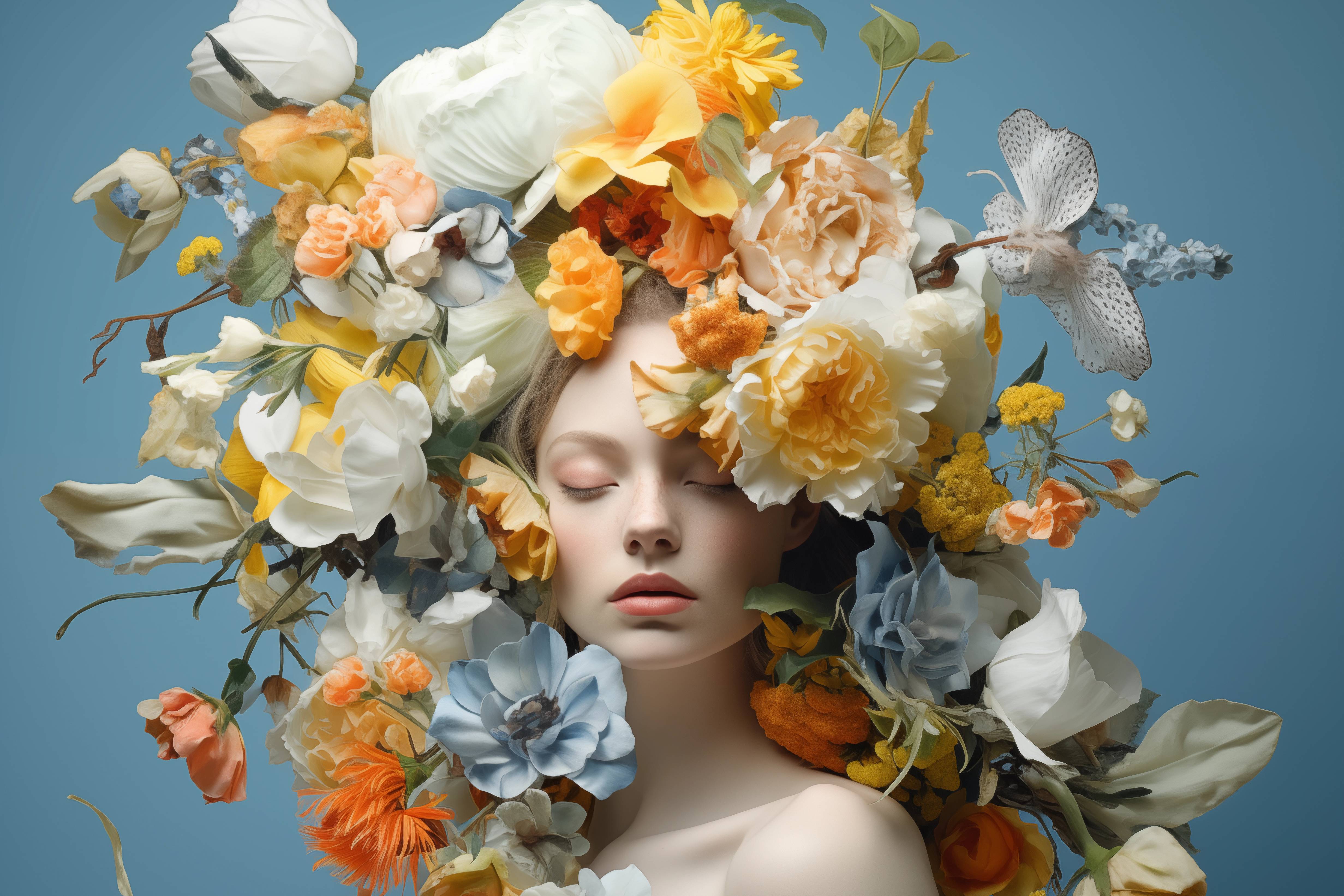 Glasschilderij - Exclusive - Liggend - Saffieren Symfonie 150x100x0.4 cm