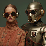 Glasschilderij - Exclusive - Liggend - Fleurige Fantasie 150x100x0.4 cm