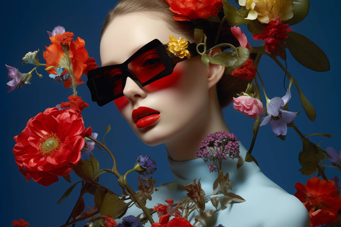 Glasschilderij - Exclusive - Liggend - Model Edele Elegance