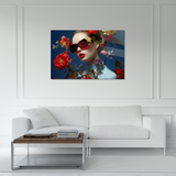 Glasschilderij - Exclusive - Liggend - Model Edele Elegance