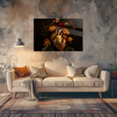 Glasschilderij - Exclusive - Liggend - Gouden Hart