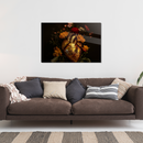 Glasschilderij - Exclusive - Liggend - Gouden Hart