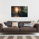 Glasschilderij - Exclusive - Liggend - Verborgen Stedelijke Verhalen