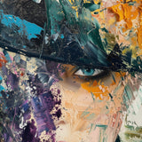 Glasschilderij - Exclusive - Staand - de Stille Kracht 100x150x0.4 cm