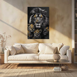 Glasschilderij - Exclusive - Staand - Titel