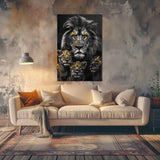 Glasschilderij - Exclusive - Staand - Titel