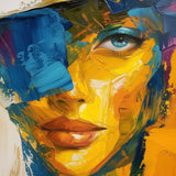 Glasschilderij - Exclusive - Staand - Samen in de Schemer 100x150x0.4 cm