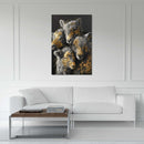 Glasschilderij - Exclusive - Staand - Dromen van de Kudde - Gouden Eeuw Serie