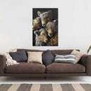 Glasschilderij - Exclusive - Staand - Dromen van de Kudde - Gouden Eeuw Serie