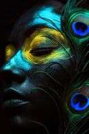 Glasschilderij - Exclusive - Staand - Oase 100x150x0.4 cm