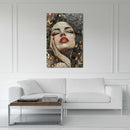 Glasschilderij - Exclusive - Staand - de Mist