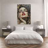 Glasschilderij - Exclusive - Staand - de Mist