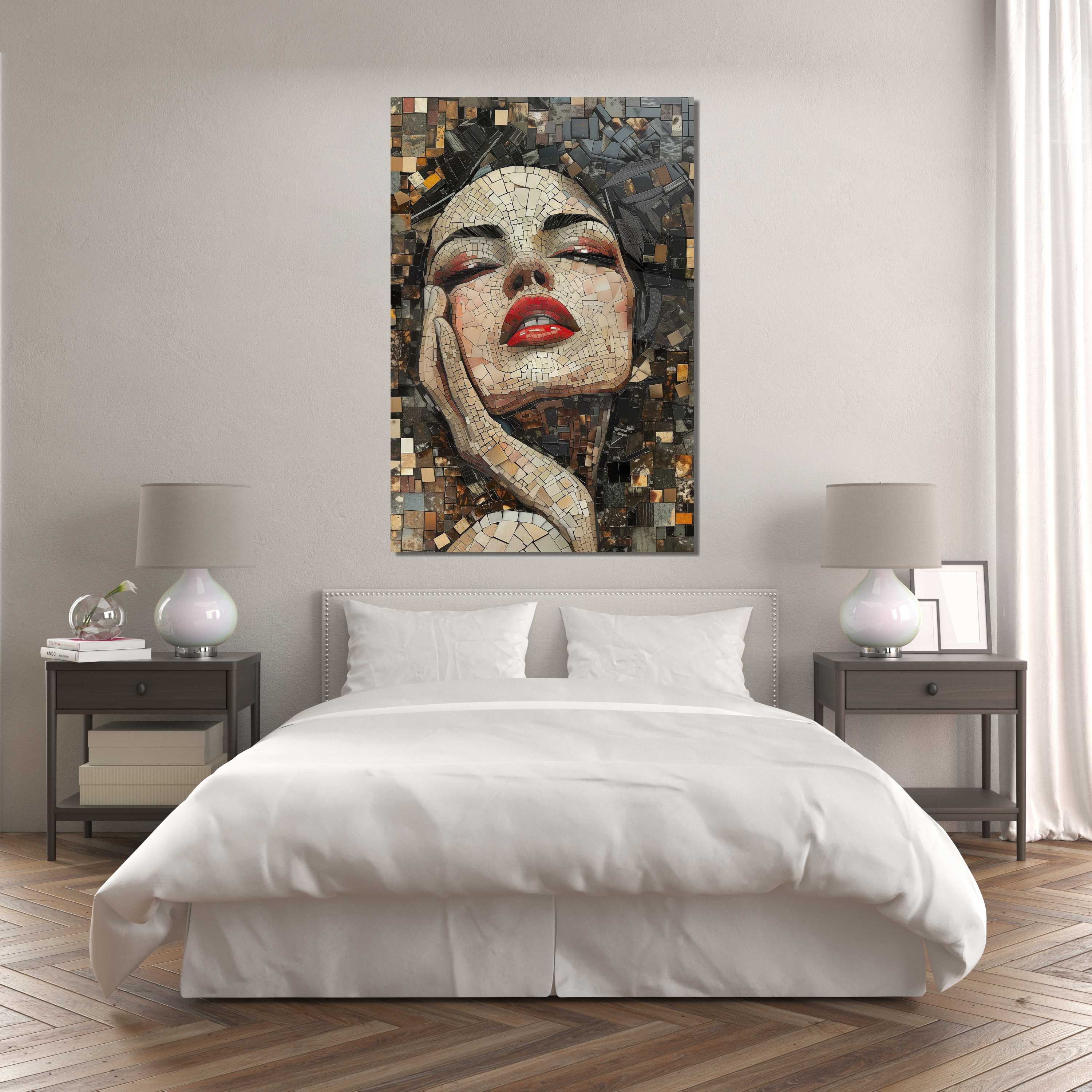 Glasschilderij - Exclusive - Staand - de Mist