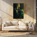 Glasschilderij - Exclusive - Staand - de Zandzee