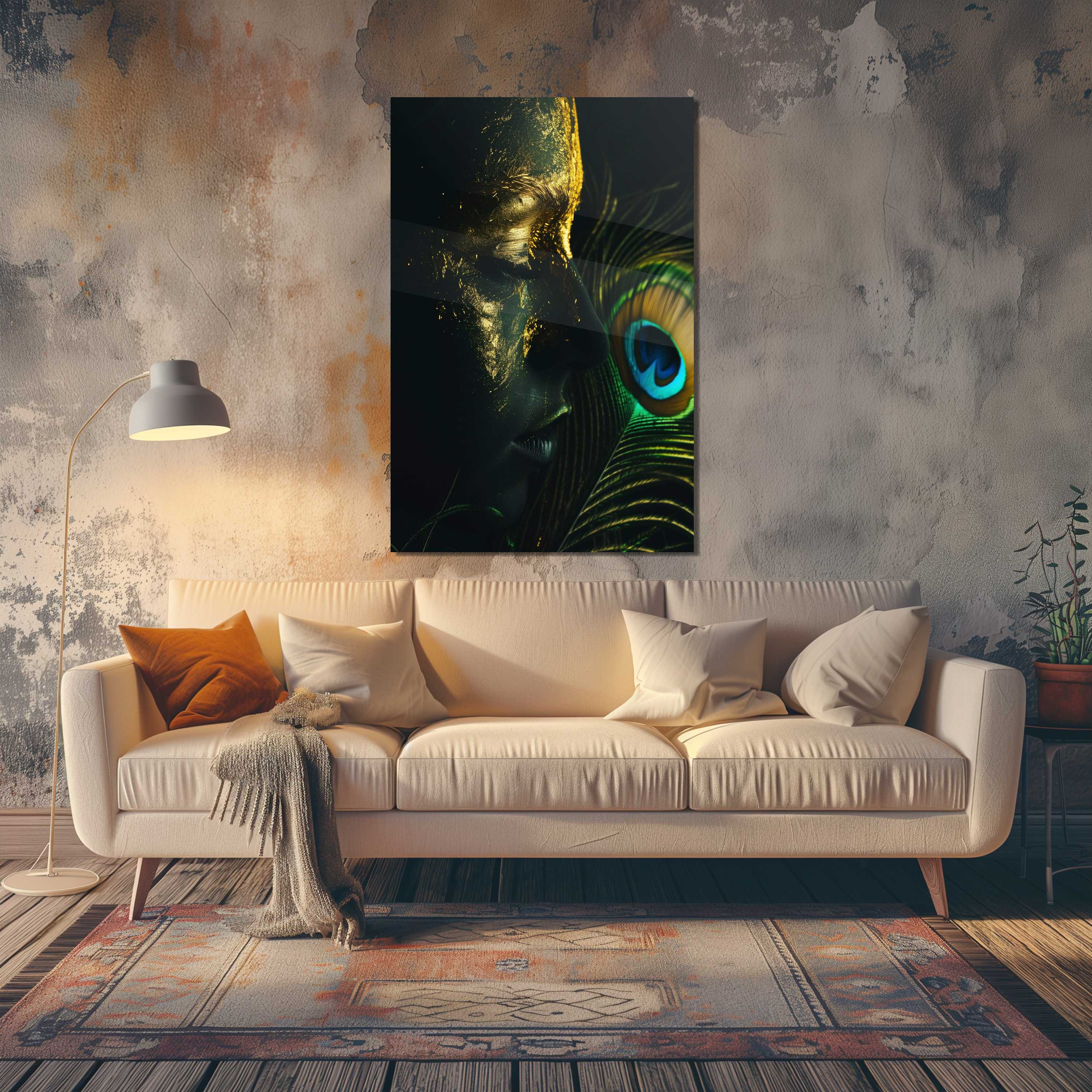 Glasschilderij - Exclusive - Staand - de Zandzee